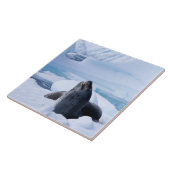 Leopard-Siegel Fliese (Seite)