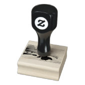 Leopard-Siegel Gummistempel (Stempel)