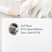 Leopard Siegel Rücksendeadresse Mailing Label (Insitu)