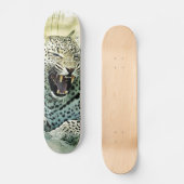 Leopard Skateboard (Vorderseite)