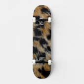 "Leopard"-Skateboard Skateboard (Vorderseite)