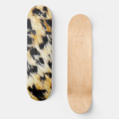 "Leopard"-Skateboard Skateboard (Vorderseite)
