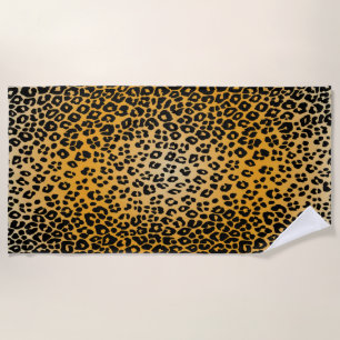 Leopard Skin-2 Beach Handtuch