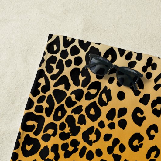 Leopard Skin-2 Beach Handtuch (Beispiel)