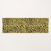 Leopard Skin A-D Optionen Yogamatte (Rückseite (Horizontal))