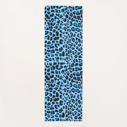Leopard Skin A-D Optionen Yogamatte (Vorderseite)