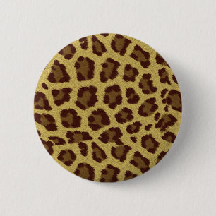 Leopard Skin Button