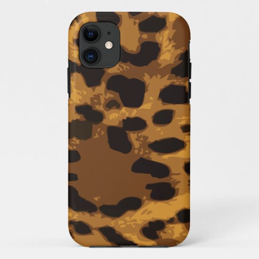 Leopard Skin Case-Mate iPhone Hülle (Rückseite)