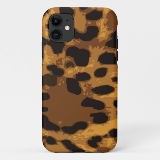 Leopard Skin Case-Mate iPhone Hülle (Rückseite)