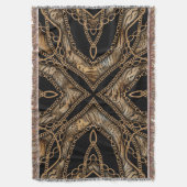 Leopard Skin & Chain Juwelen Decke (Vorderseite Vertikal)