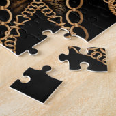 Leopard Skin & Chain Juwelen Puzzle (Seite)