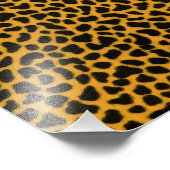 Leopard Skin Fotodruck (Ecke)