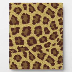 Leopard Skin Fotoplatte