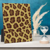Leopard Skin Fotoplatte (Seite)