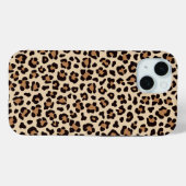 Leopard Skin Fur Muster Case-Mate iPhone Hülle (Rückseite (Horizontal))