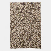 Leopard Skin Fur Muster Geschirrtuch (Vertikal)