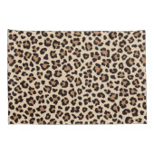Leopard Skin Fur Muster Kissenbezug (Rückseite-Rechts)