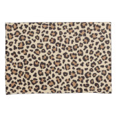 Leopard Skin Fur Muster Kissenbezug (Vorderseite-Rechts)