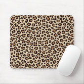 Leopard Skin Fur Muster Mousepad (Mit Mouse)