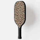Leopard Skin Fur Muster Pickleball Schläger (Links)