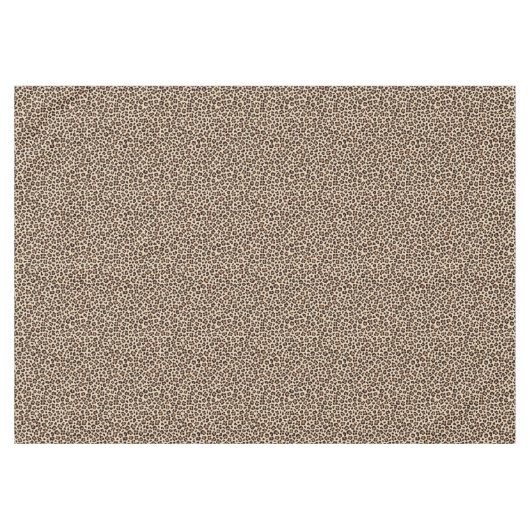 Leopard Skin Fur Muster Tischdecke (Vorderseite (Horizontal))
