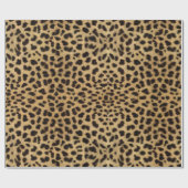 Leopard Skin  Geschenkpapier (Flach)