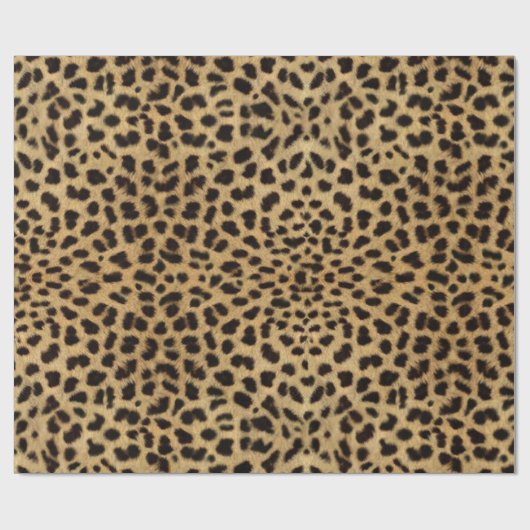 Leopard Skin Geschenkpapier (Flach)