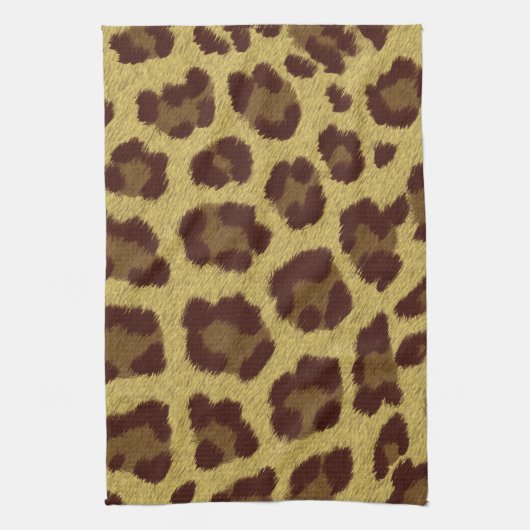 Leopard Skin Handtuch (Vertikal)