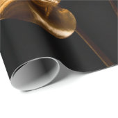 Leopard-Skin-Illustration nahtlos Muster  Geschenkpapier (Rolleneckpunkt)