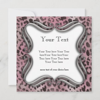 Leopard Skin in rosa Rose