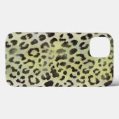 Leopard Skin Mandarine Lime Green Case-Mate iPhone Hülle (Rückseite (Horizontal))