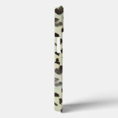 Leopard Skin Mandarine Lime Green Case-Mate iPhone Hülle (Rückseite / Rechts)