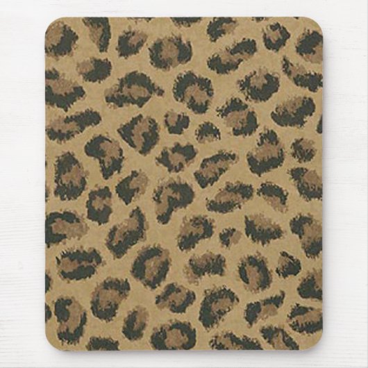 Leopard Skin Mouse Pad Mousepad (Vorne)