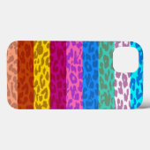 Leopard Skin Multicolor Stripmuster 2 Case-Mate iPhone Hülle (Rückseite (Horizontal))