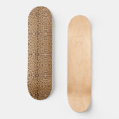 Leopard-Skin-Muster Skateboard (Vorderseite)