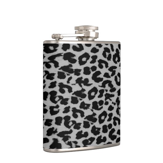 Leopard Skin Pattern Flachmann (Rechts)
