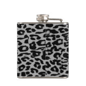 Leopard Skin Pattern Flachmann (Rückseite)
