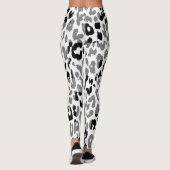 Leopard Skin Pattern Leggings (Rückseite)