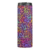 Leopard skin pattern. Repeating seamless animal ba Thermosbecher (Rückseite)