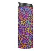 Leopard skin pattern. Repeating seamless animal ba Thermosbecher (Nach rechts gedreht)