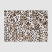 Leopard Skin Pattern Seidenpapier (Vorderseite)