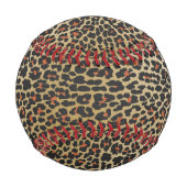 Leopard Skin Print Baseball (Rückseite)