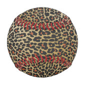 Leopard Skin Print Baseball (Vorderseite)