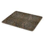 Leopard Skin Print Cutting Board Schneidebrett (Ecke)