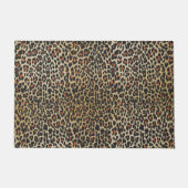 Leopard Skin Print Fußmatte (Vorderseite)