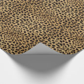 Leopard Skin Print Geschenkpapier (Ecke)