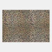Leopard Skin Print Geschenkpapier Set (Vorderseite 3)