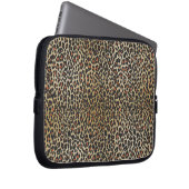 Leopard Skin Print Laptop Sleeve (Vorne Rechts)