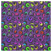 Leopard Skin Print Multi Color Funky Camouflage Stoff (Muster)