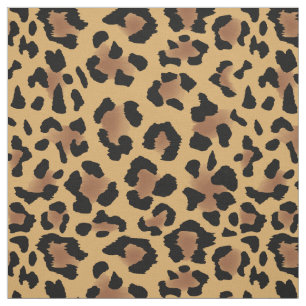 Leopard Skin Print Muster Fabric Stoff